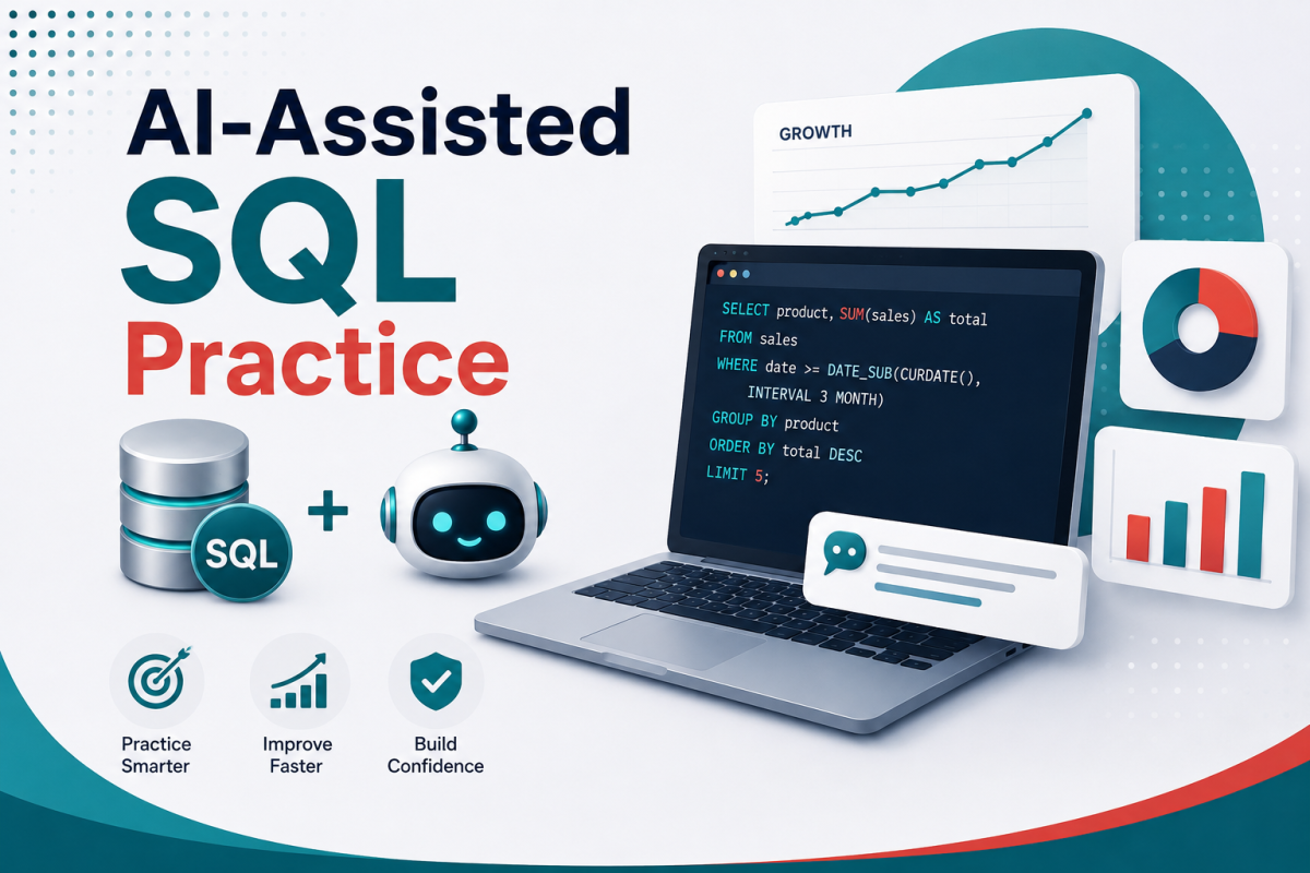 AI-Assisted SQL Practice Series 1 to 6